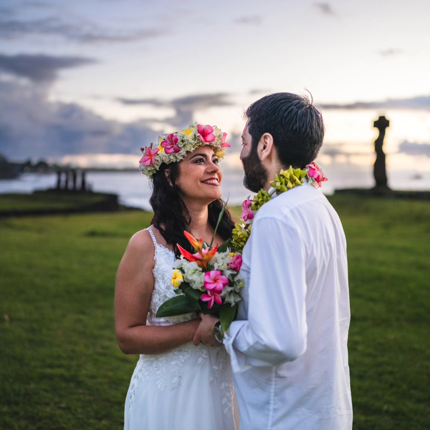 Ceremonia ancestral Rapa Nui